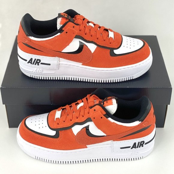 nike air force shadow orange